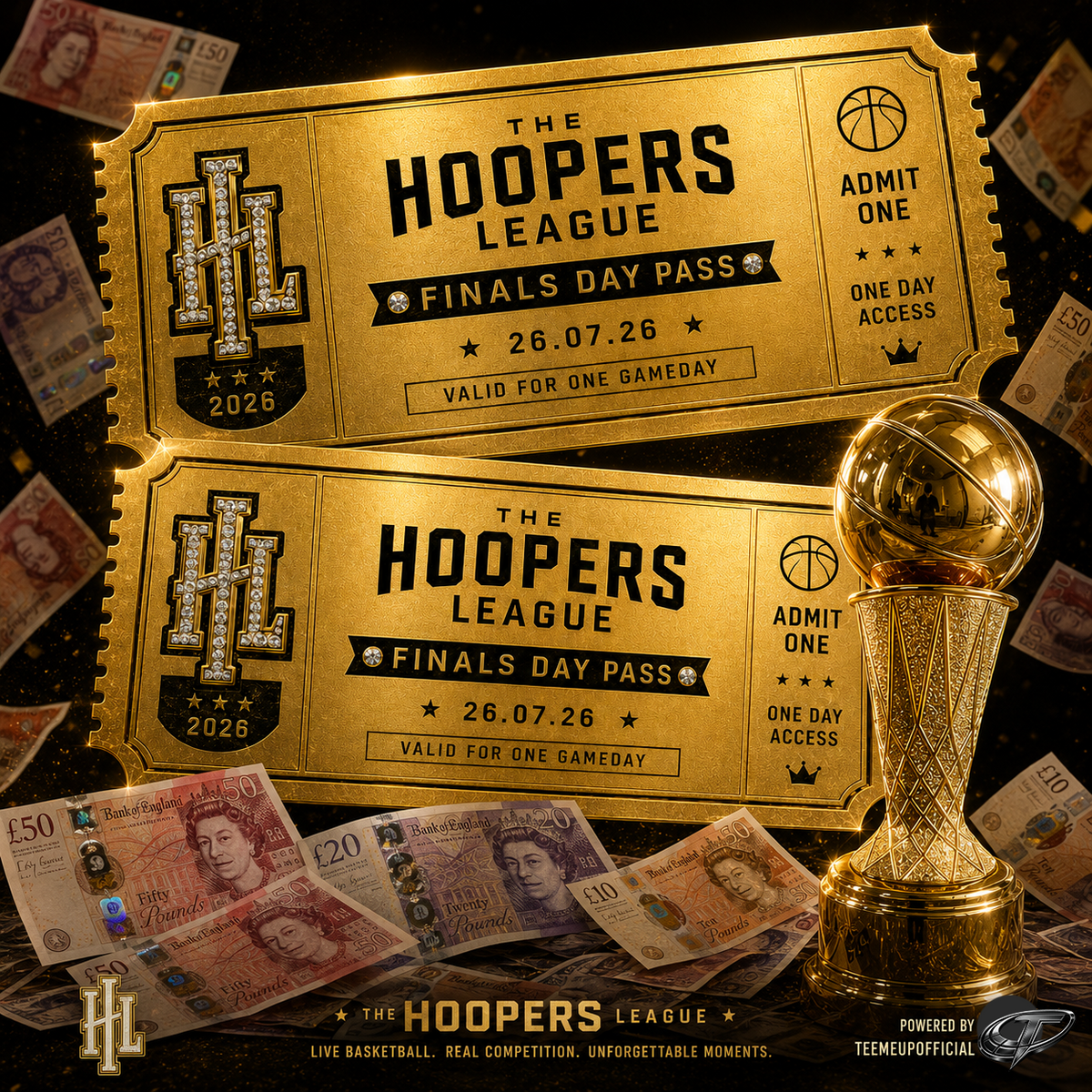 The Hoopers League — Spectator Ticket